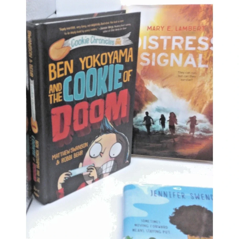 LOT OF 5 HARDBACK BOOKS FOR READERS FROM 4-8TH GRADE